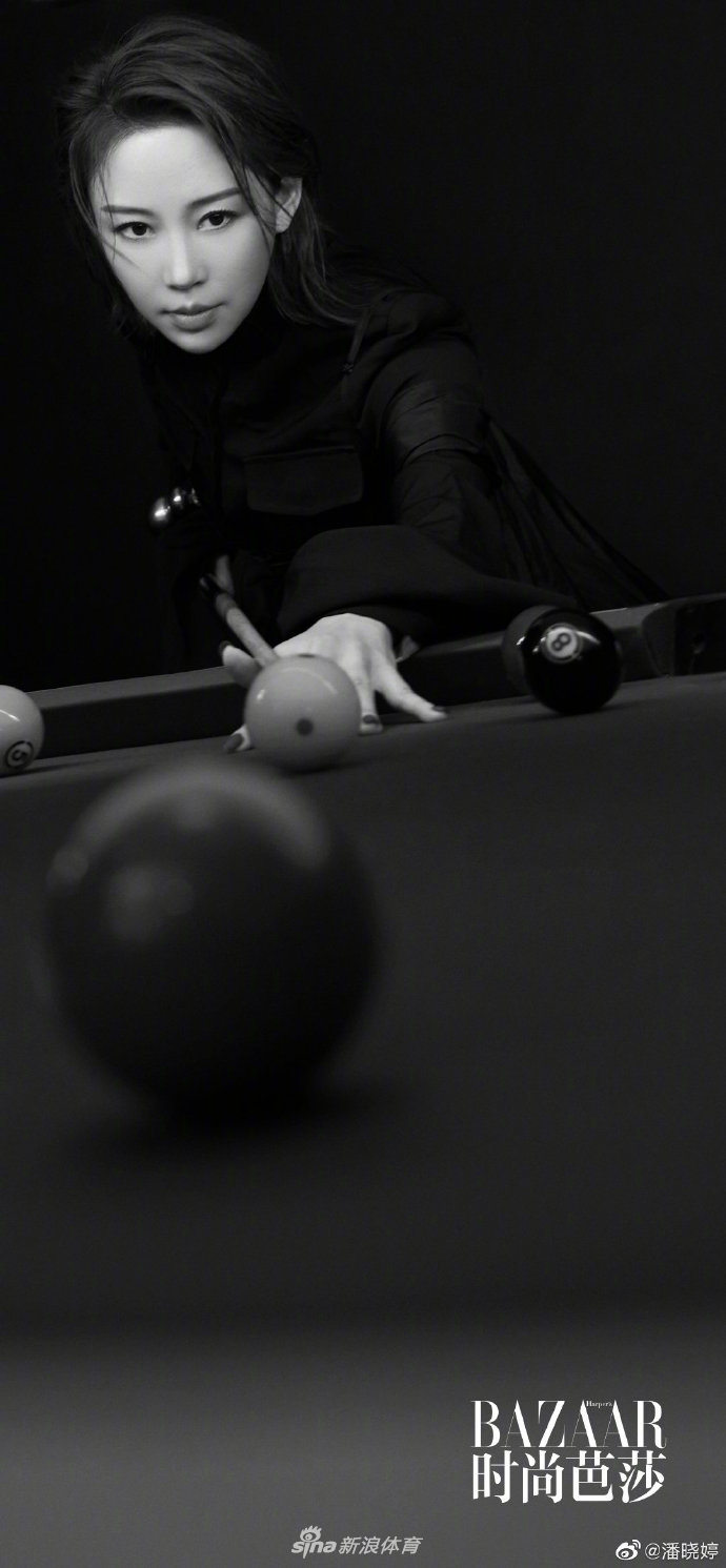 九球天后潘晓婷时尚大片来袭