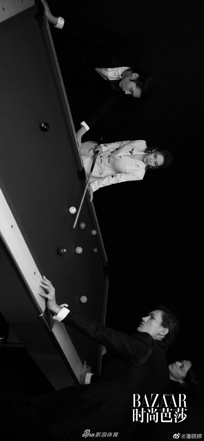 九球天后潘晓婷时尚大片来袭