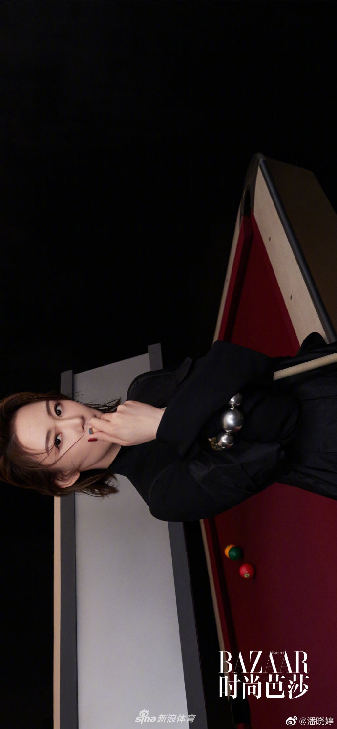 九球天后潘晓婷时尚大片来袭