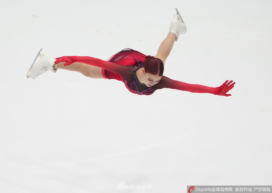 花样滑冰欧洲锦标赛：女子短节目 精彩瞬间