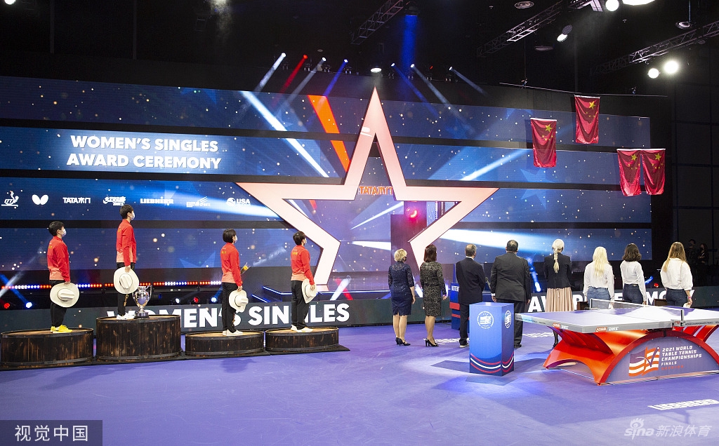 全家福来了！世乒赛落幕中国队收获4项冠军