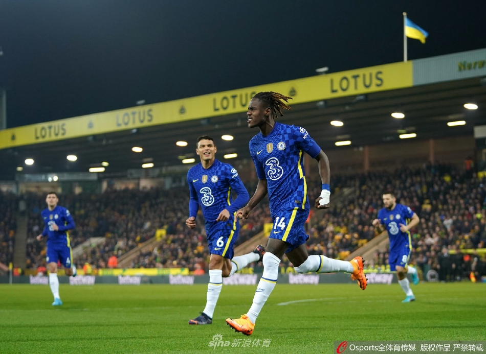 [英超]切尔西3-1诺维奇 哈弗茨进球