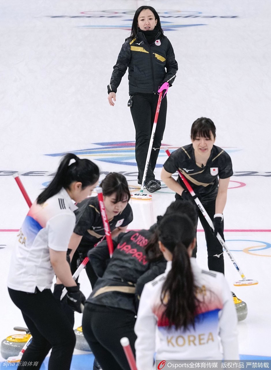 [女子冰壶循环赛]日本vs韩国