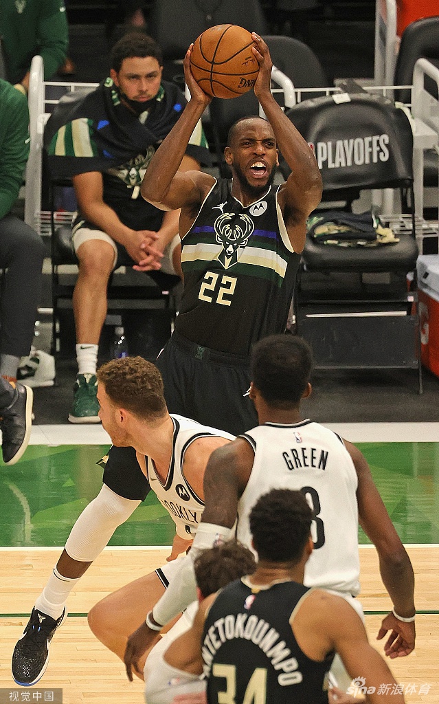 [NBA季后赛]篮网89-104雄鹿 字母哥30+17总分扳成3-3