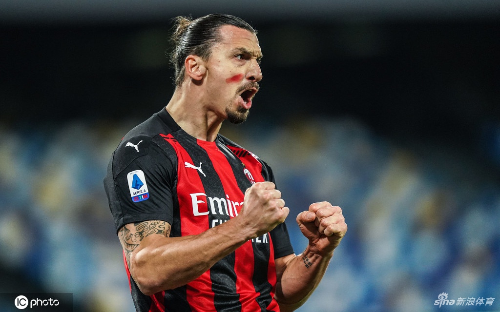 [意甲]那不勒斯1-3AC米兰 伊布两球