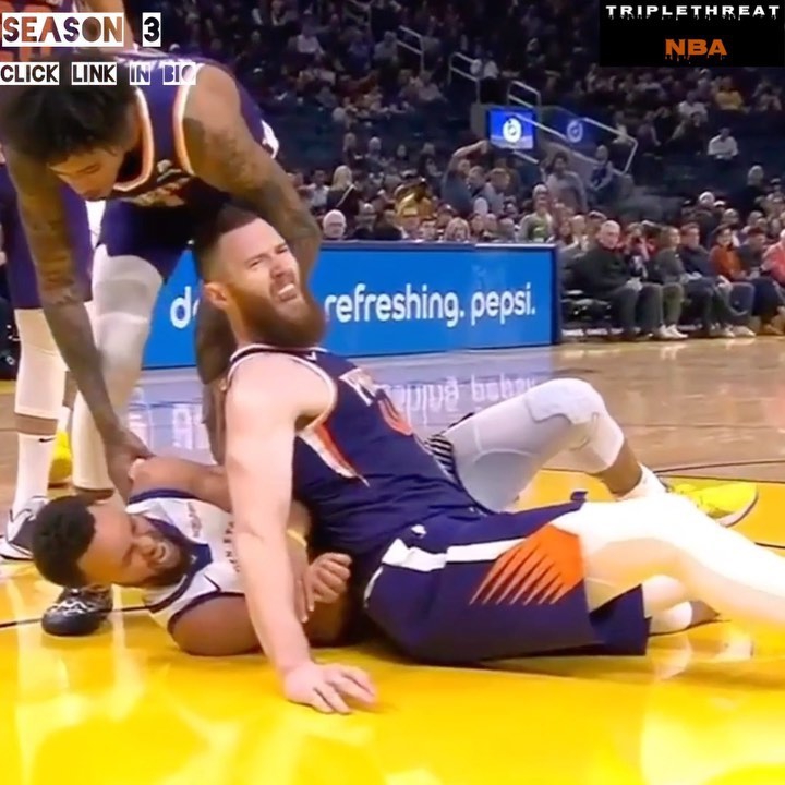 勇士再遭重创!库里摔倒左手骨折!