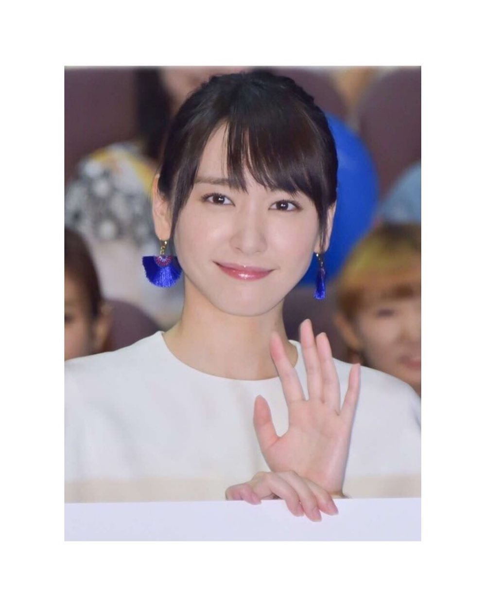 J联赛球员最爱女星排行第二:治愈系美女新垣结衣