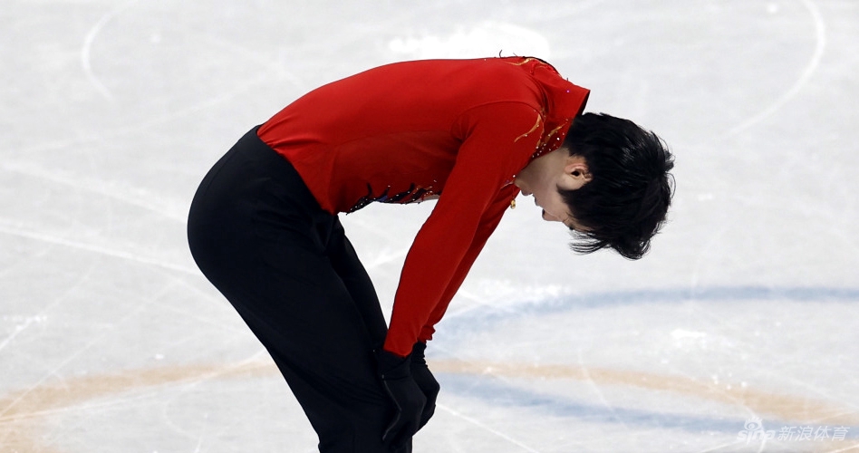 新浪直击花滑自由滑金博洋第九