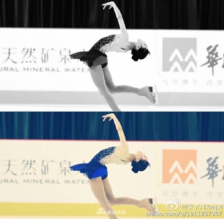 花滑女神李子君掉粉？不惜晒自拍美照拉回来