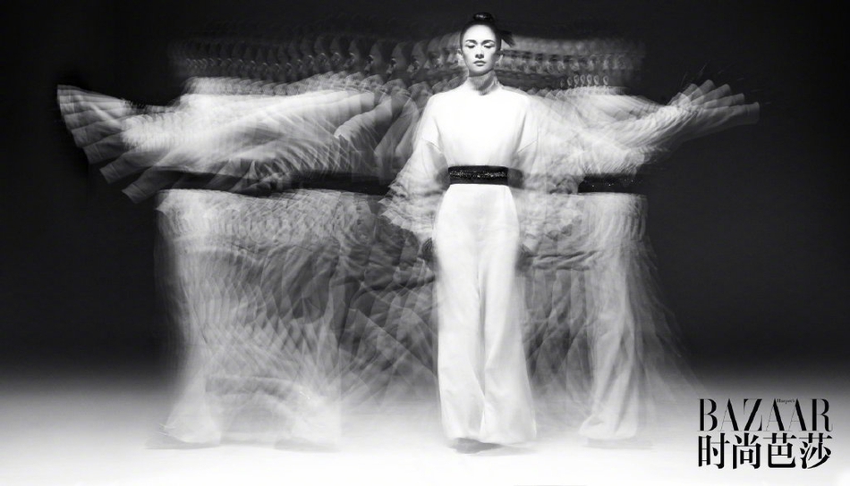 章子怡黑白武术大片曝光 再现经典角色玉娇龙宫二气场