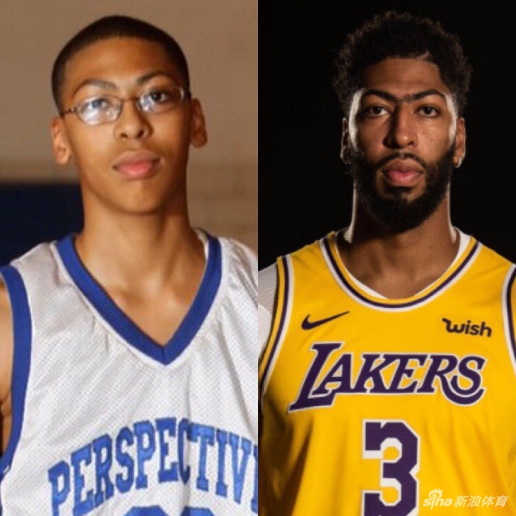 高中vs现在：眼镜哥浓眉变大胡子 小学生库里变大学生