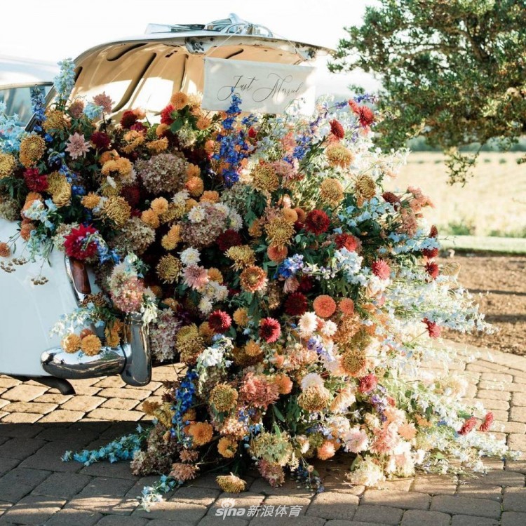 CJ-麦科勒姆晒婚礼现场照片