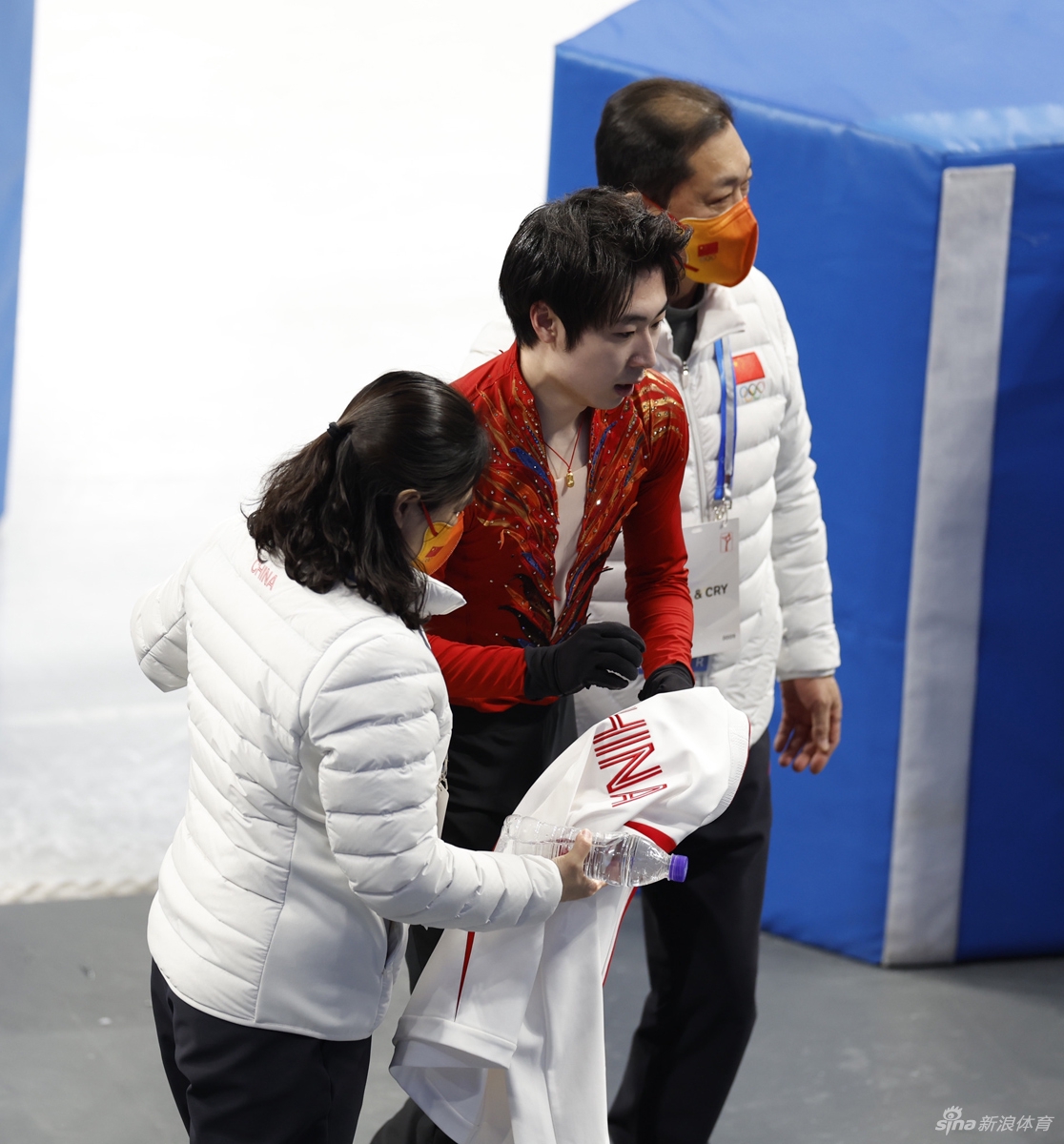 新浪直击花滑自由滑金博洋第九