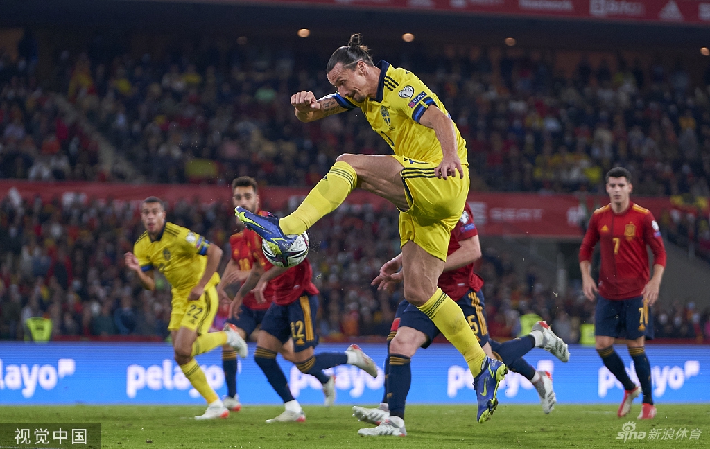 [世预赛]莫拉塔绝杀西班牙1-0瑞典 晋级世界杯