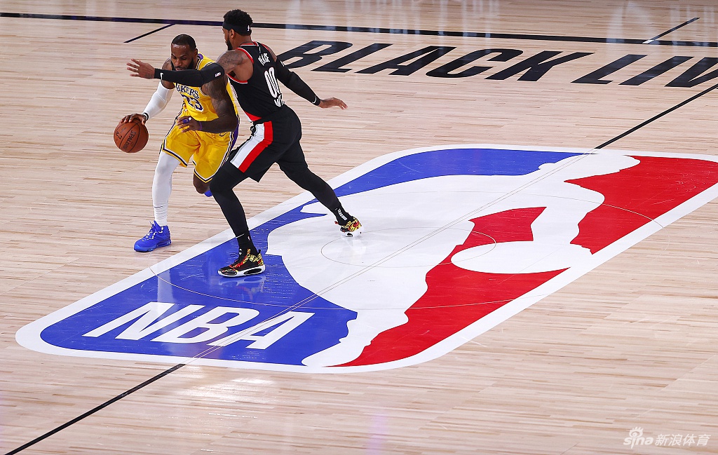 [NBA季后赛]开拓者100-93湖人 利拉德34分力压詹姆斯