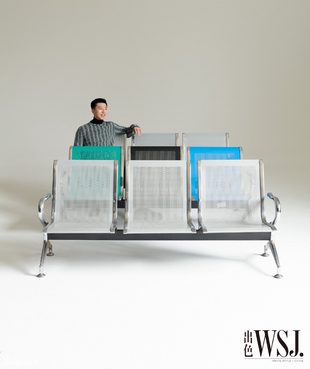 乒坛全满贯得主马龙拍摄男性杂志封面写真