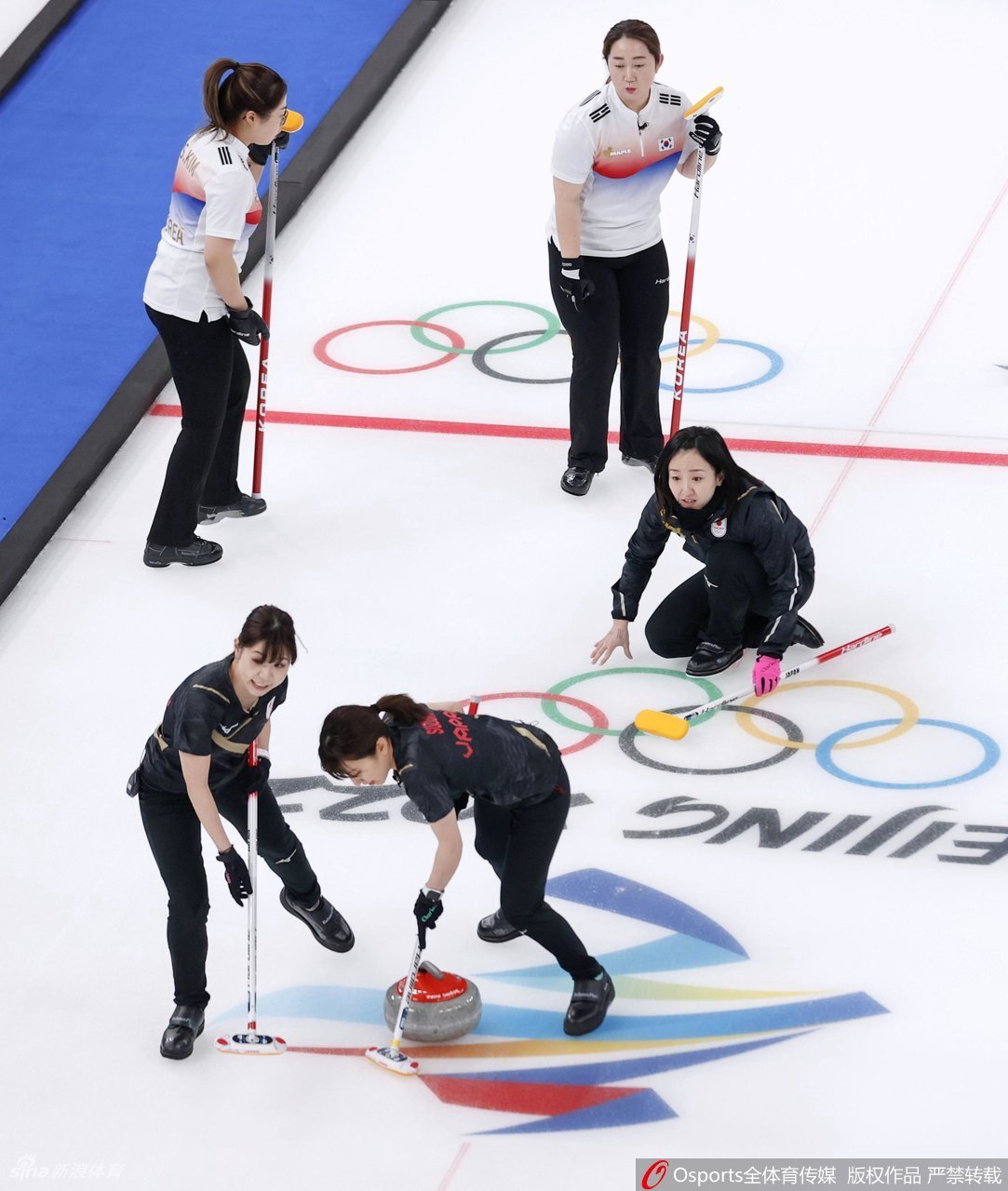 [女子冰壶循环赛]日本vs韩国
