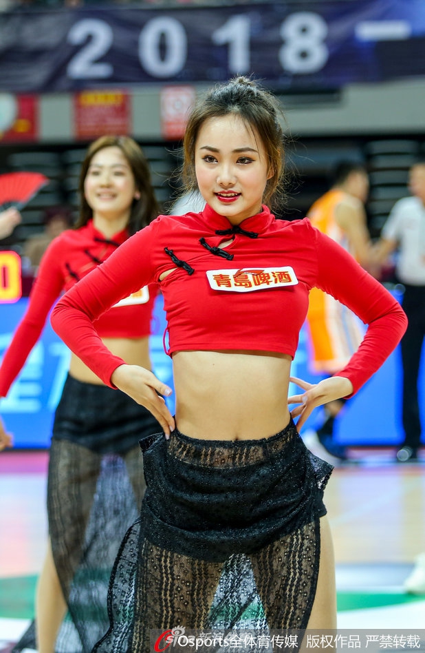 CBA第41轮拉拉队美女热舞精选