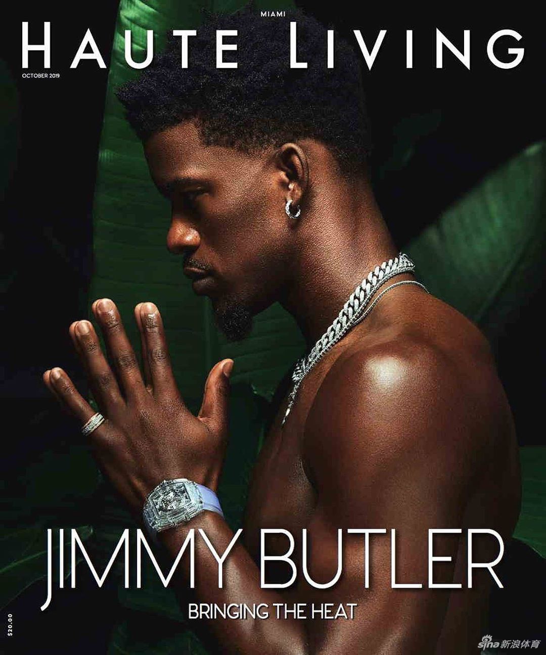 热火王牌巴特勒拍写真 潮人x肌肉男真像年轻的乔丹