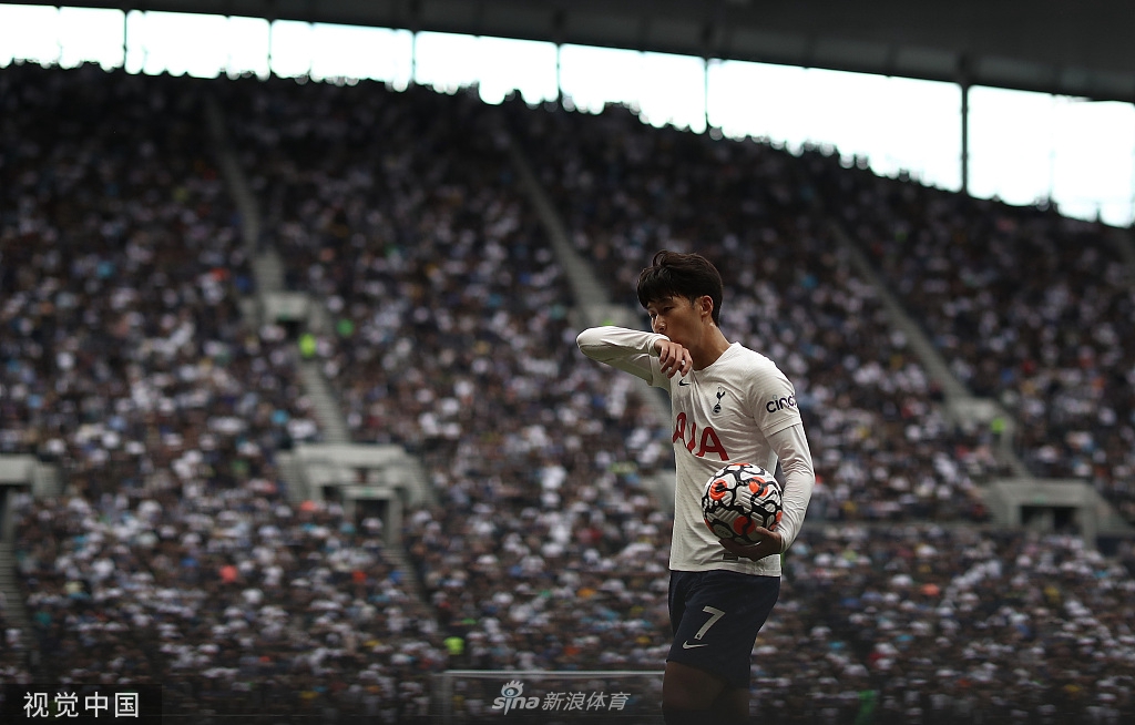 [英超]热刺1-0沃特福德 孙兴O任意球破门