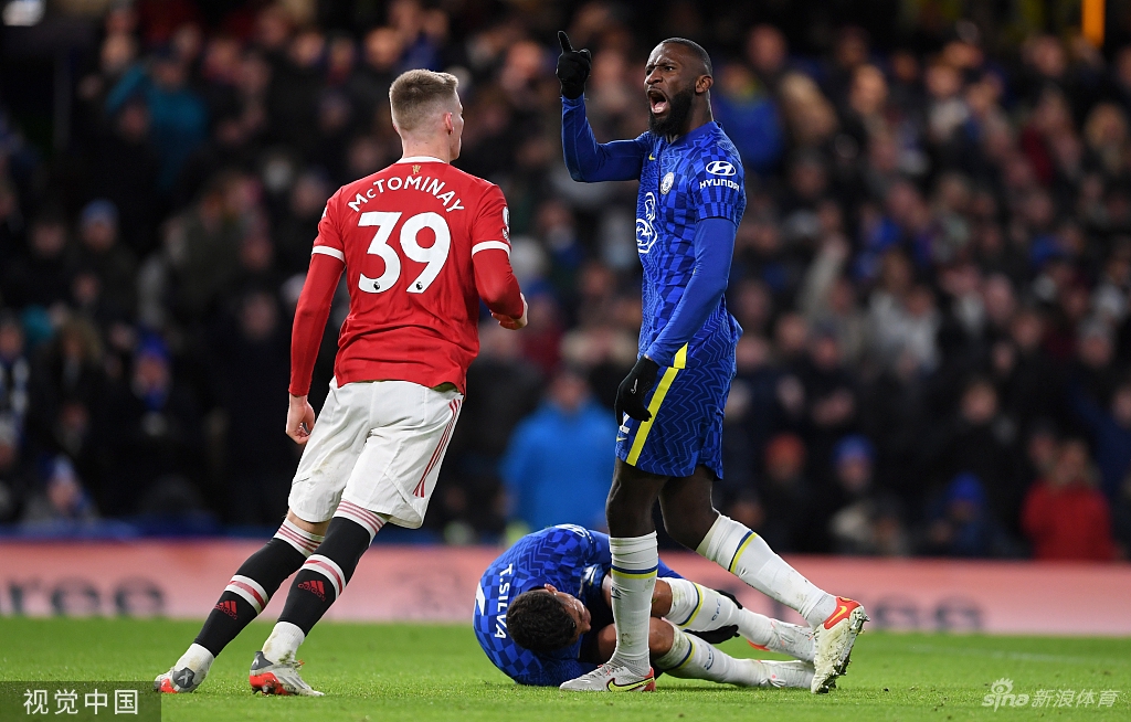 [英超]切尔西1-1曼联 桑乔若日尼奥进球