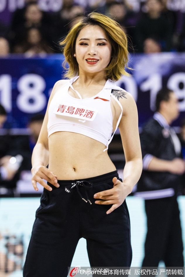 CBA第28轮拉拉队美女热舞精选