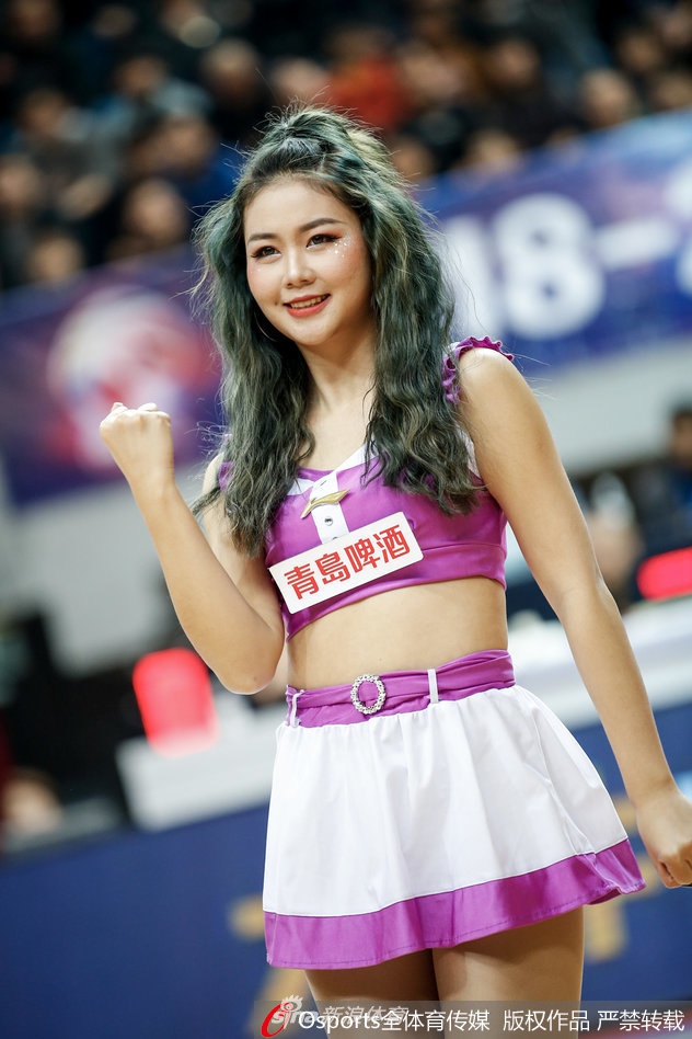 CBA第28轮拉拉队美女热舞精选