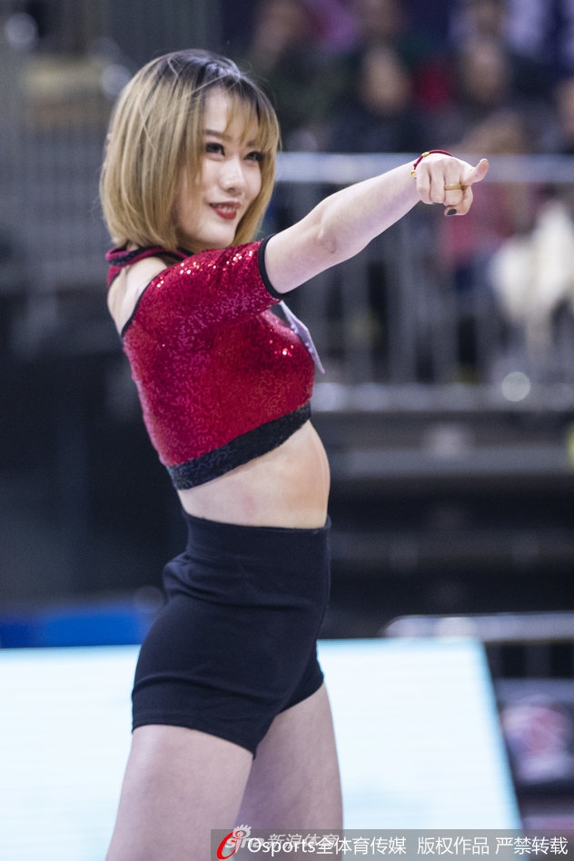 CBA第41轮拉拉队美女热舞精选