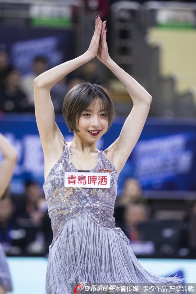 CBA第41轮拉拉队美女热舞精选