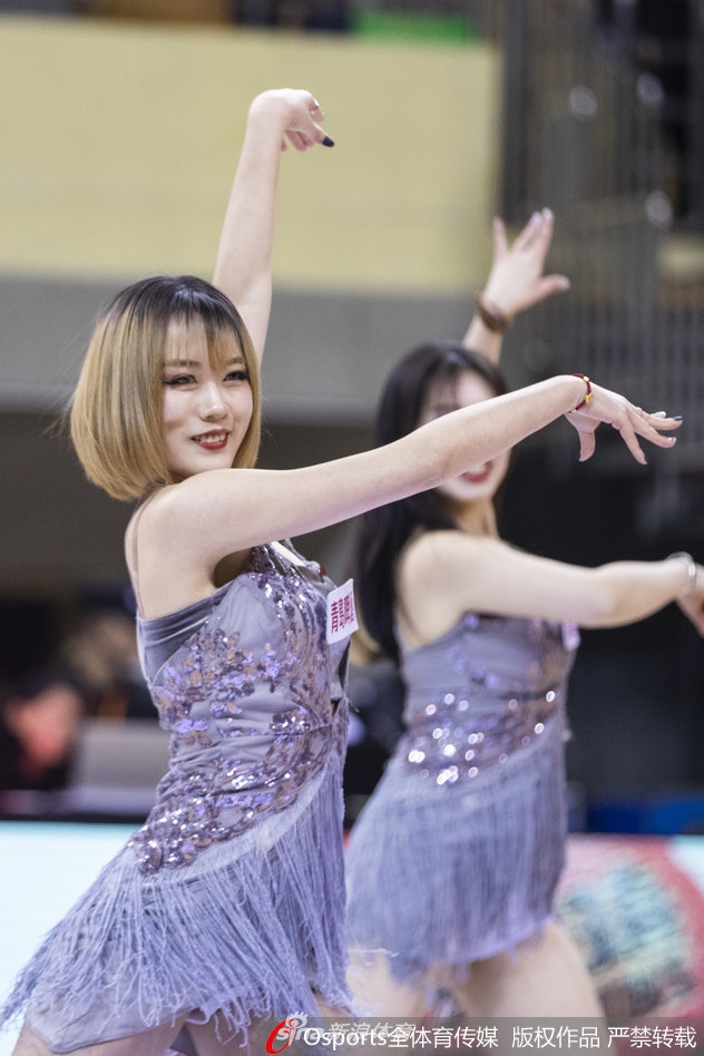 CBA第41轮拉拉队美女热舞精选