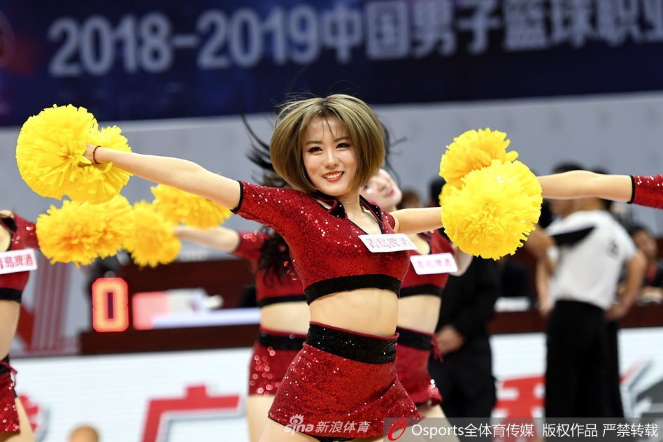 CBA新赛季第三轮拉拉队热舞精选