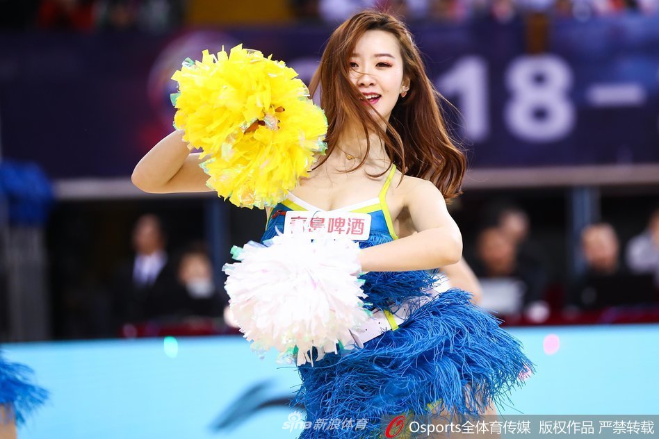 CBA第28轮拉拉队美女热舞精选