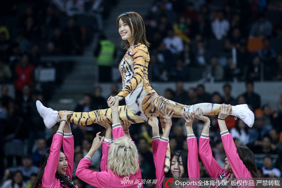 CBA第28轮拉拉队美女热舞精选