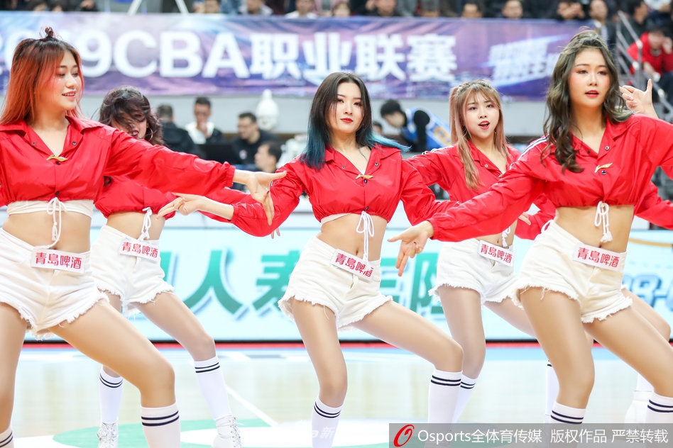 CBA第41轮拉拉队美女热舞精选