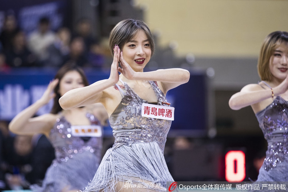 CBA第41轮拉拉队美女热舞精选