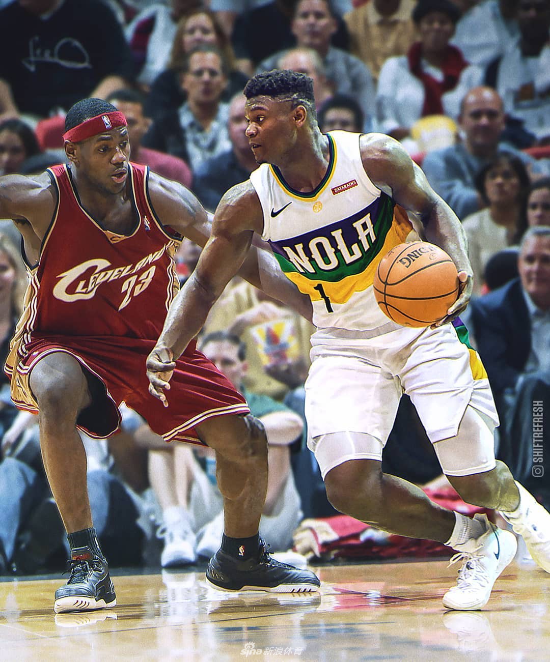 新秀锡安PK新秀詹姆斯