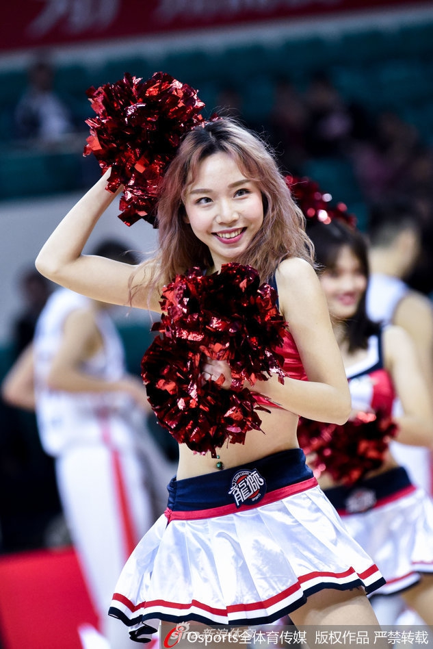 CBA第41轮拉拉队美女热舞精选