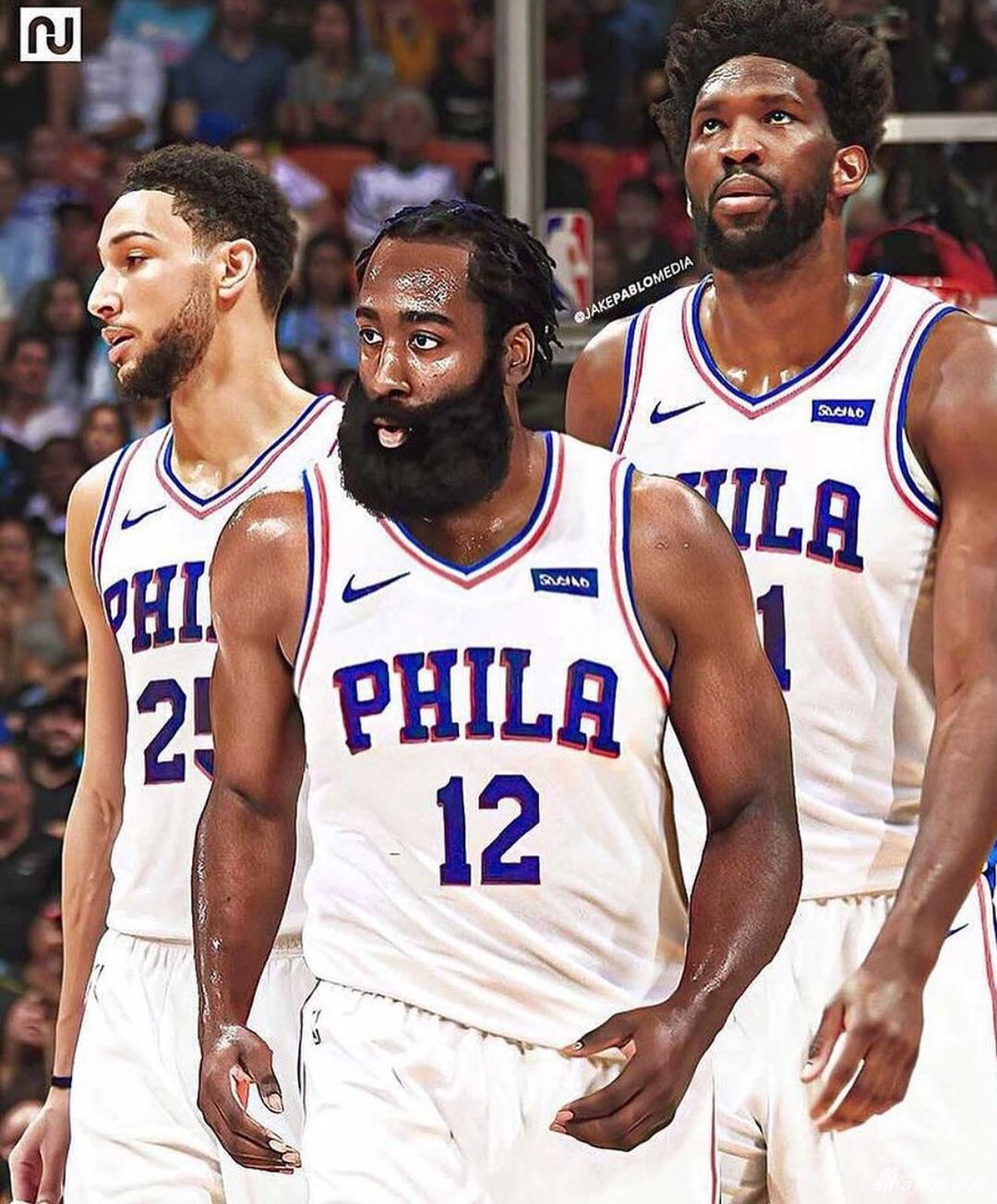 哈登告知火箭愿交易加盟76人 大胡子下家会是哪？