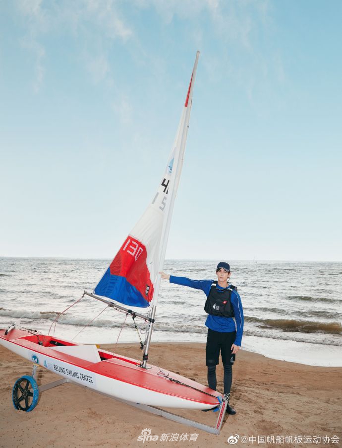 乘风破浪!吴磊成为“中国帆船帆板运动推广大使”