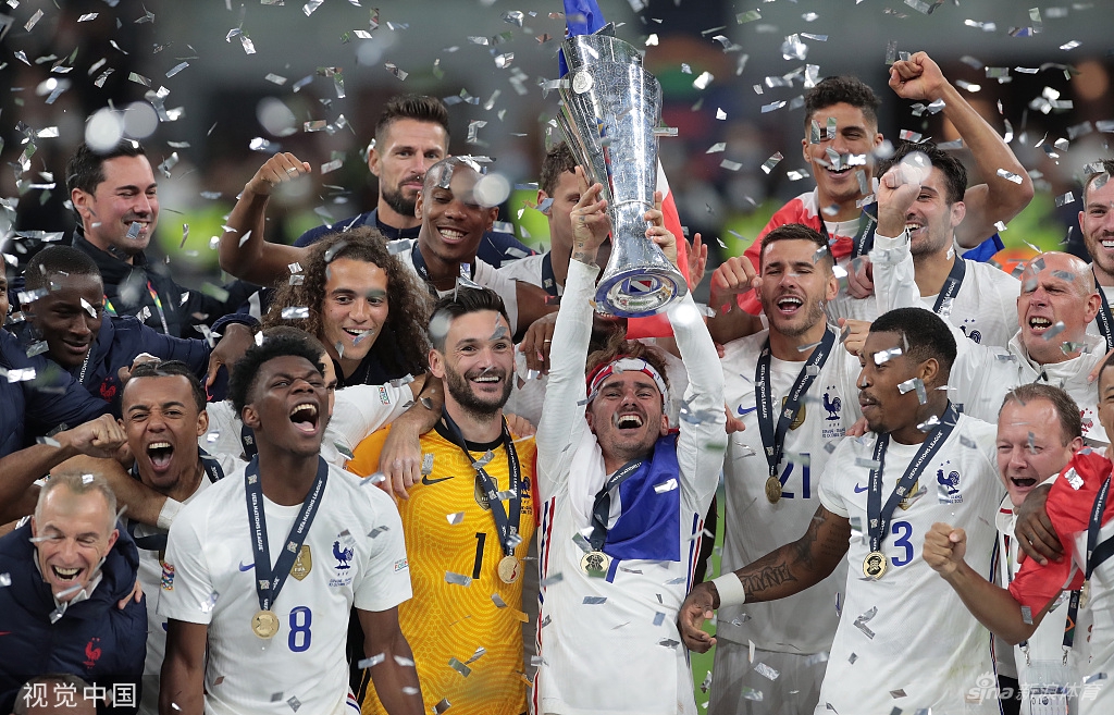 [欧国联]法国2-1逆转西班牙夺冠