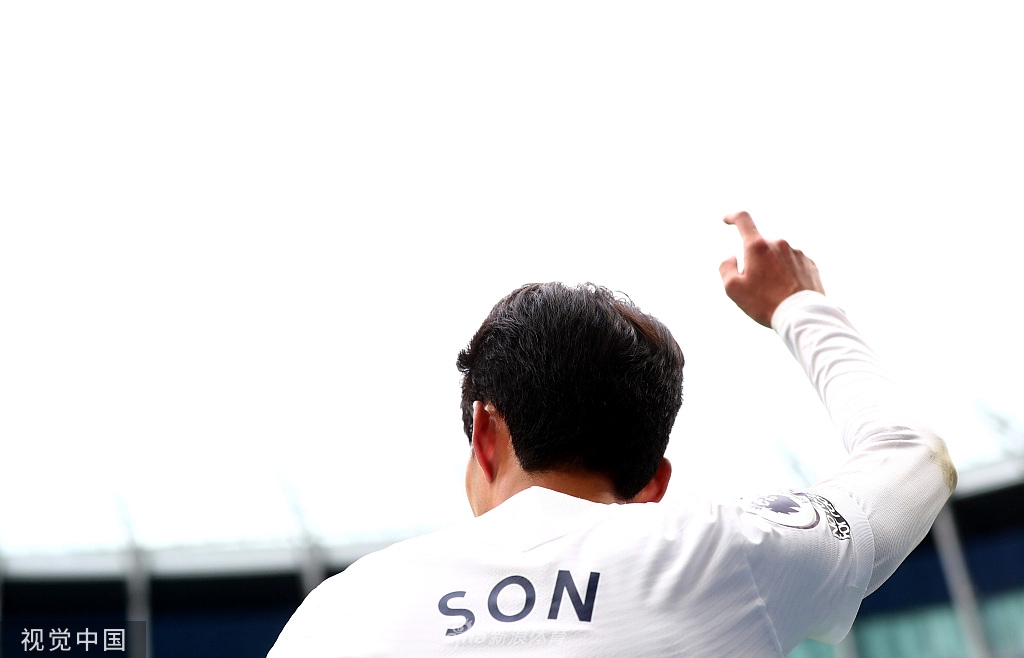 [英超]热刺1-0沃特福德 孙兴O任意球破门