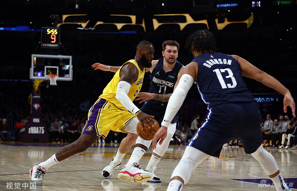 [NBA]独行侠109-104湖人 詹姆斯空砍24+12