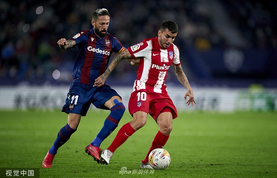 [西甲]莱万特2-2马德里竞技