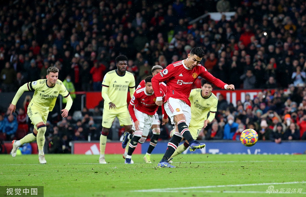 [英超]曼联3-2阿森纳 C罗梅开二度