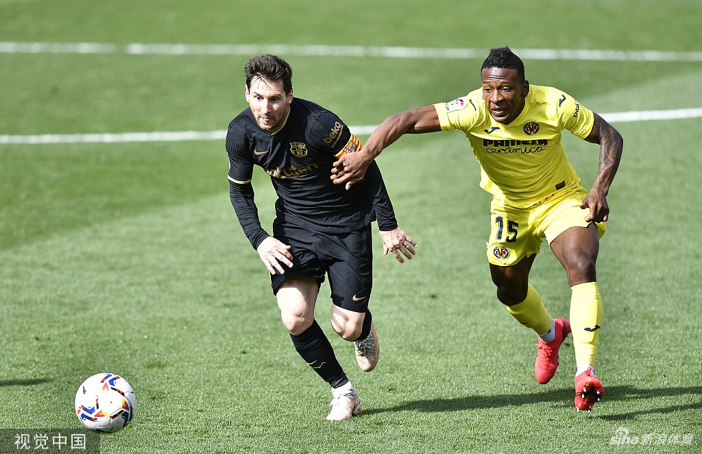 梅西一场被对手放倒四次 巨星待遇：凶狠犯规