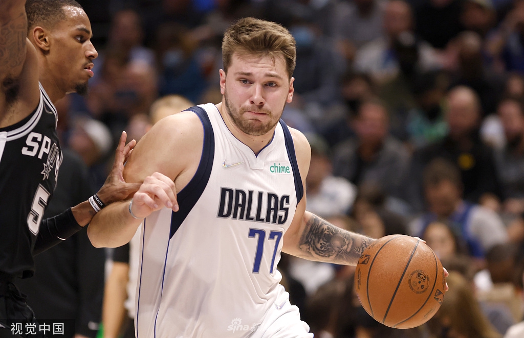 [NBA常规赛]马刺99-104独行侠