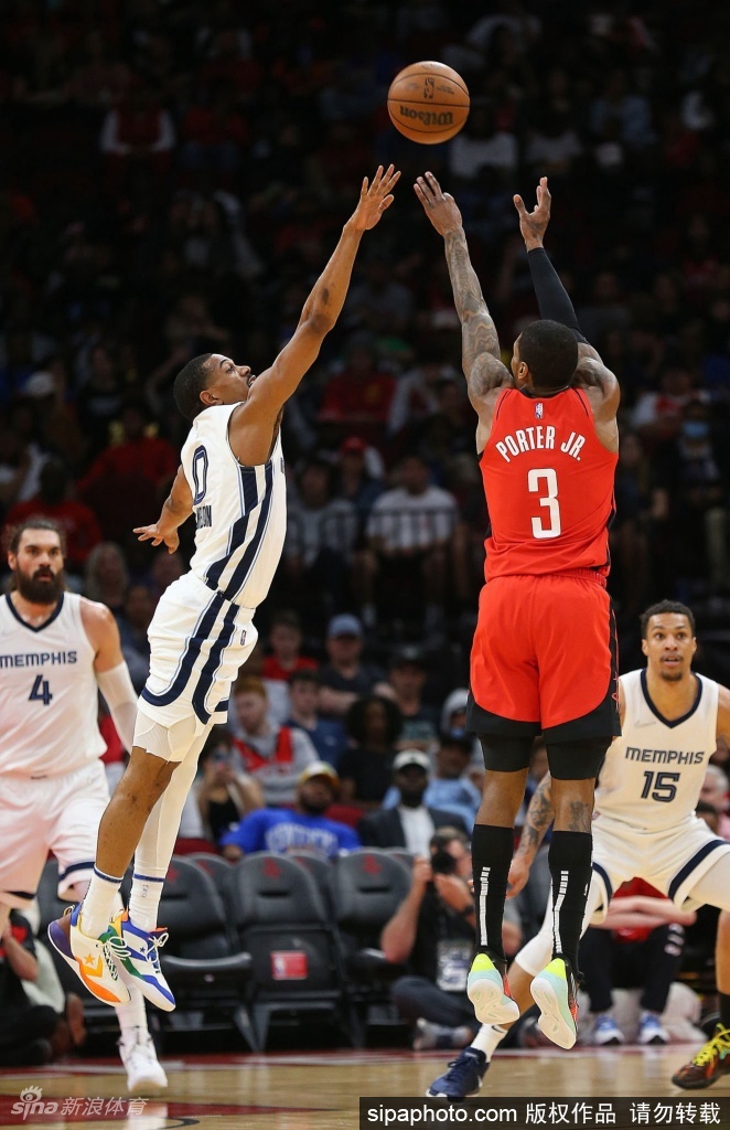 [NBA]灰熊112-123火箭 莫兰特22分难救主