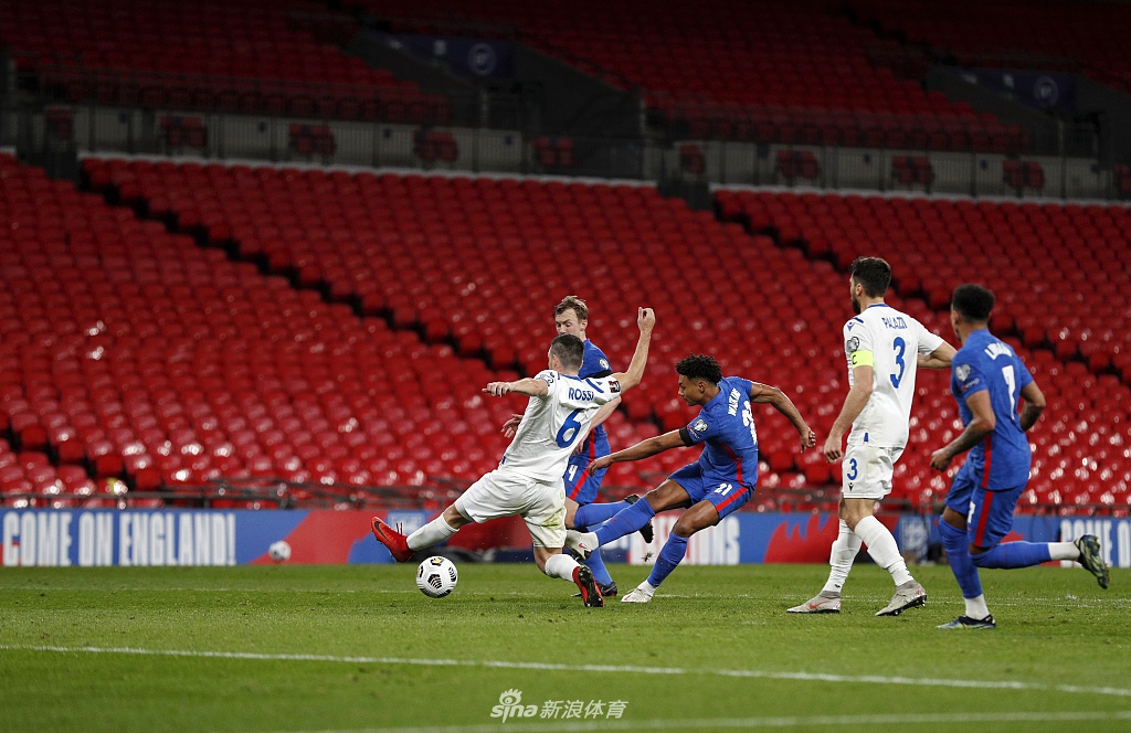[世预赛]英格兰5-0圣马力诺 勒温两球