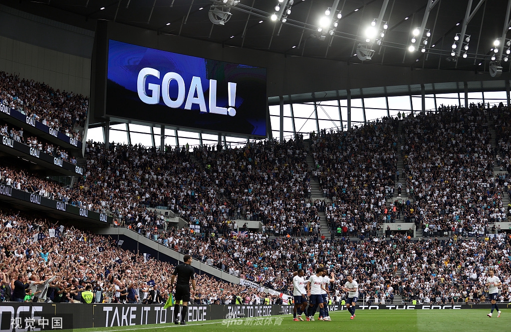 [英超]热刺1-0曼城 孙兴O破门