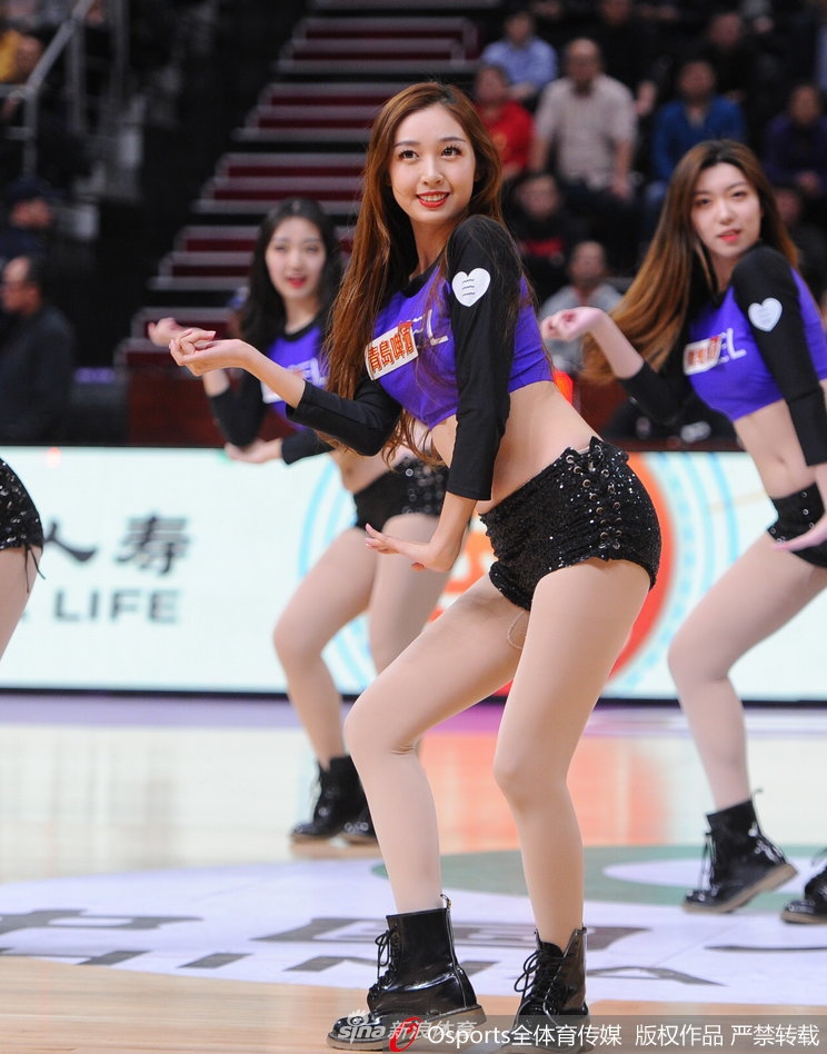 CBA第41轮拉拉队美女热舞精选